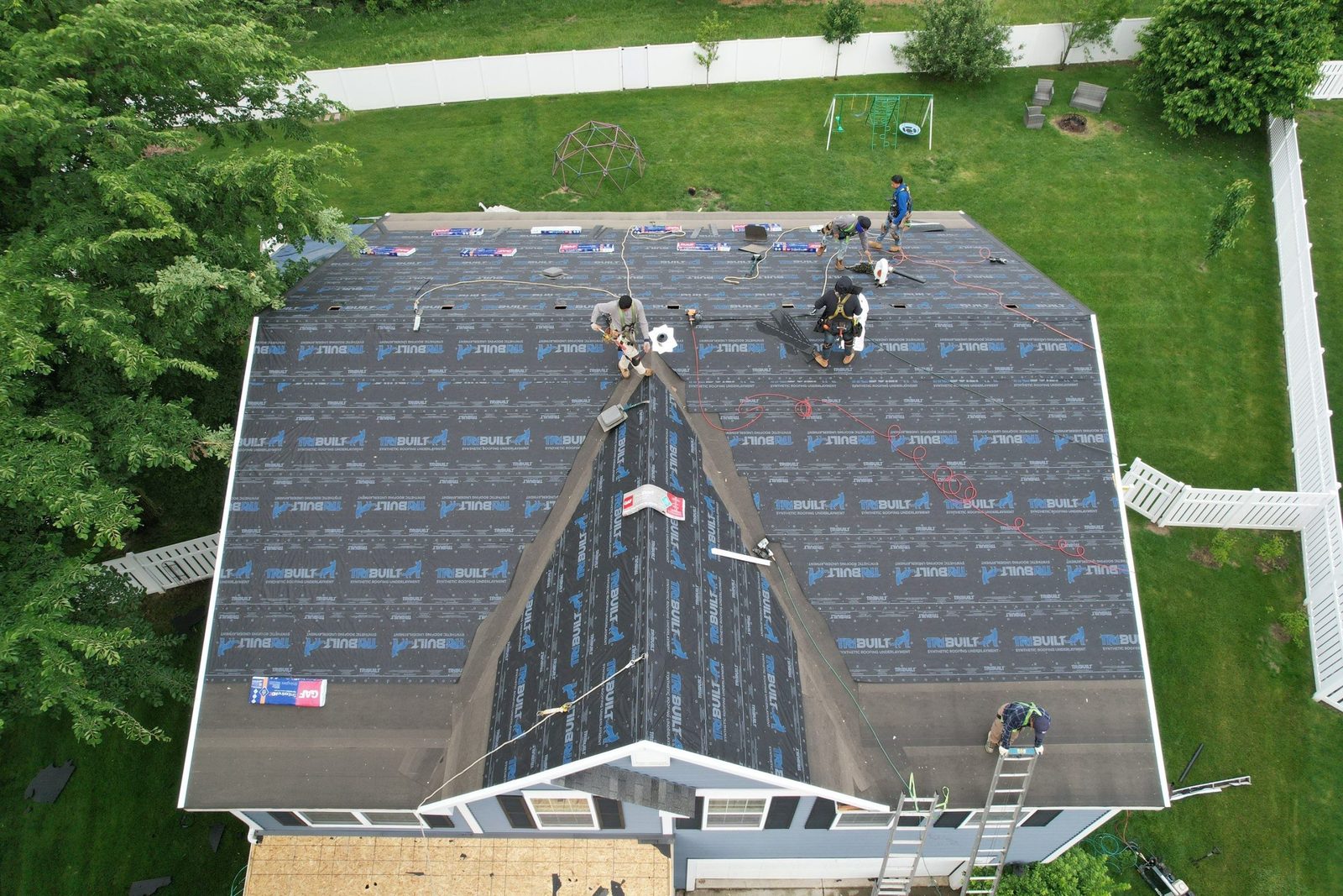 Roof replacement — photo 2