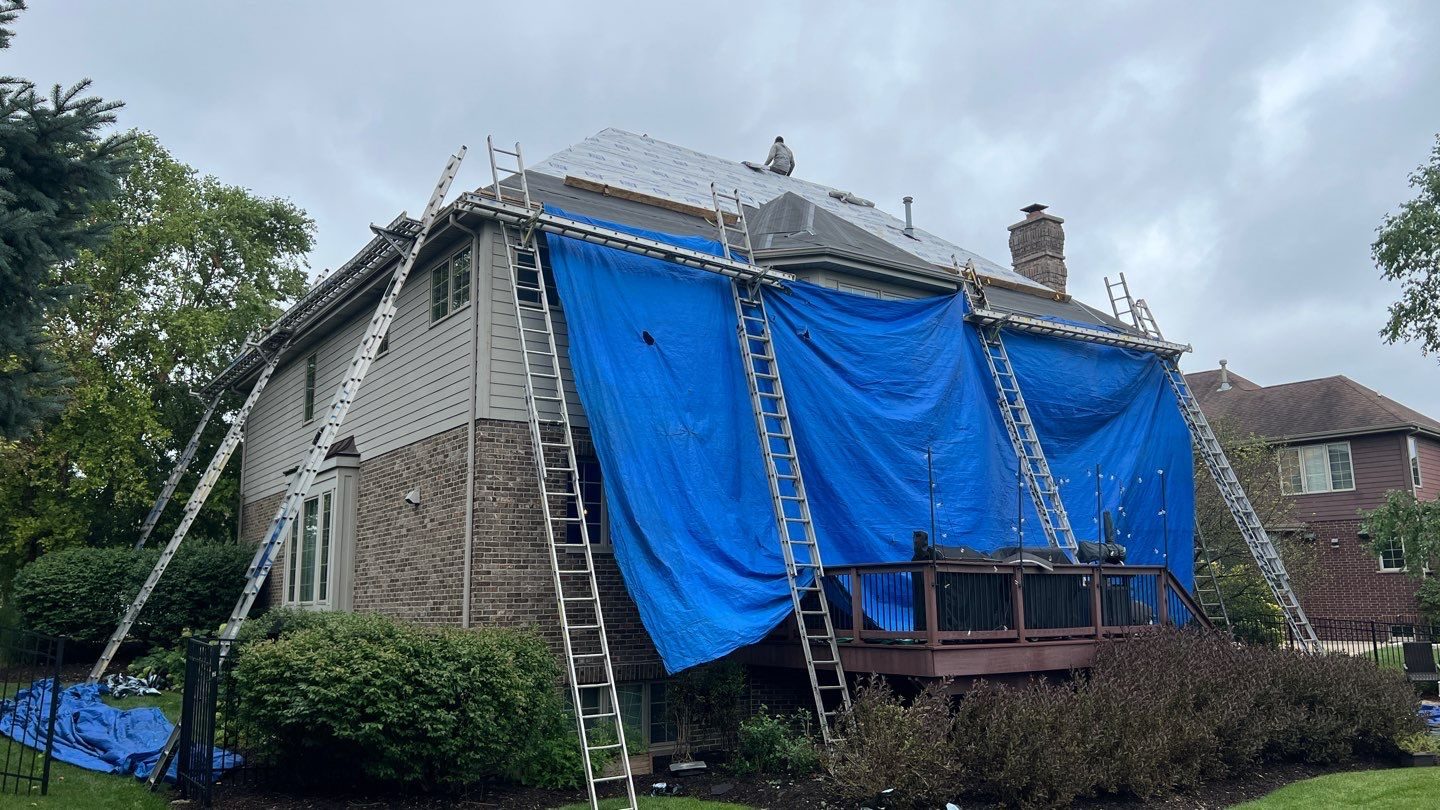 Roof replacement — photo 2