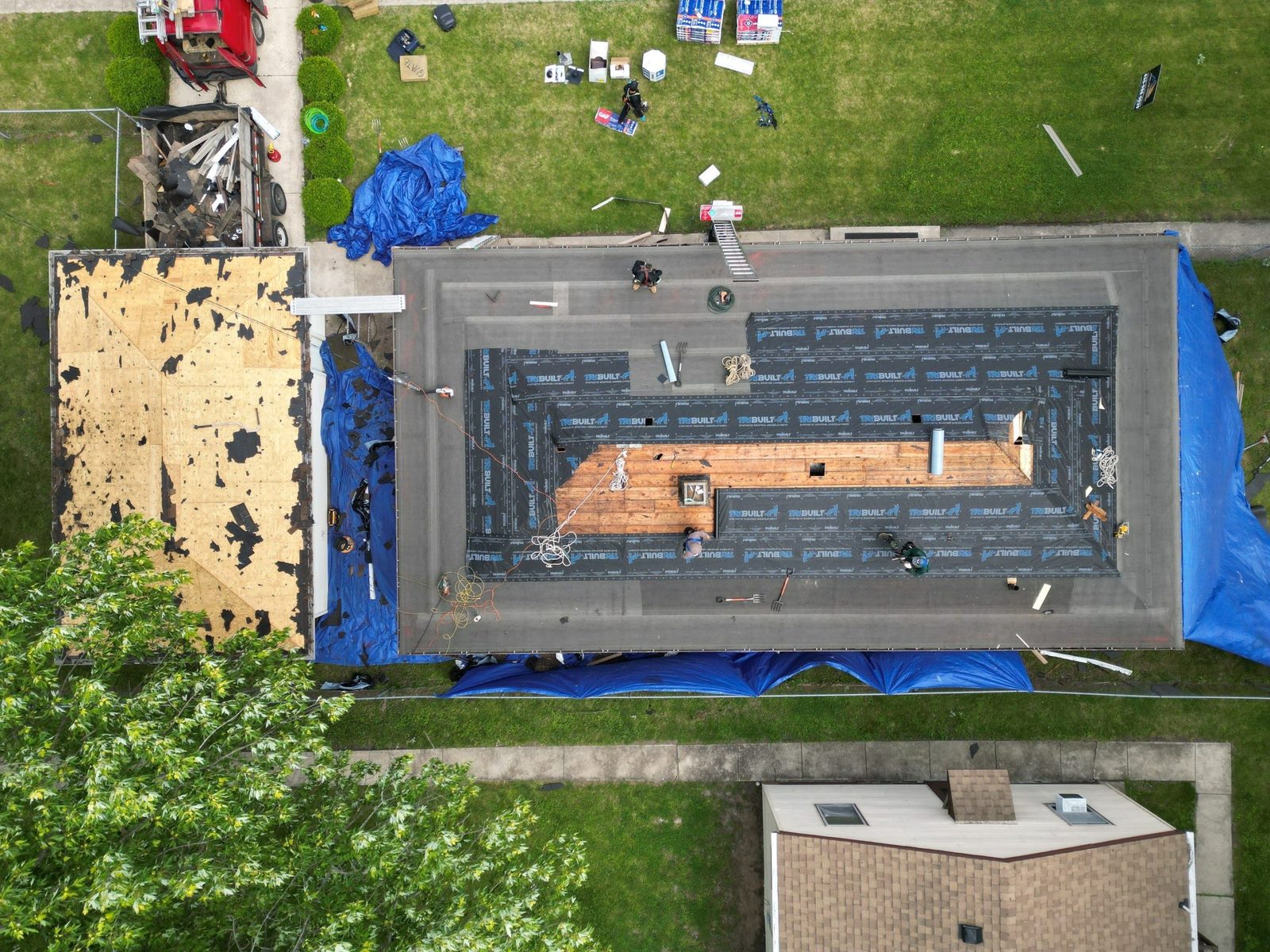 Roof replacement project — photo 7