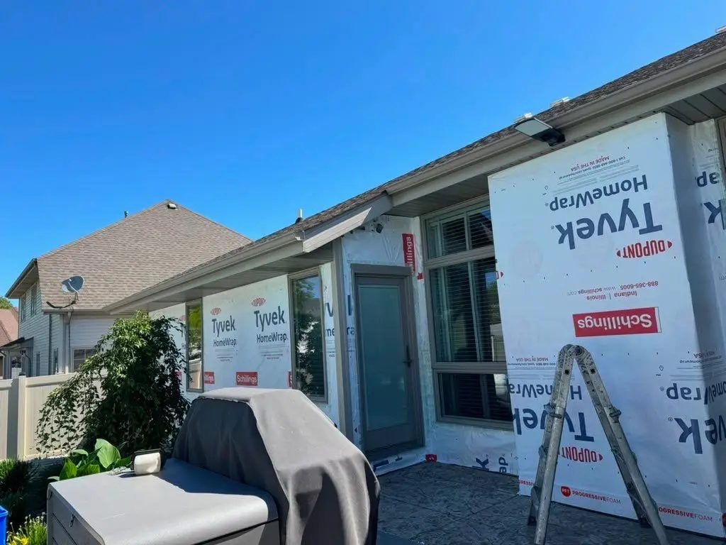 Siding, gutters, soffit & fascia replacement — photo 8