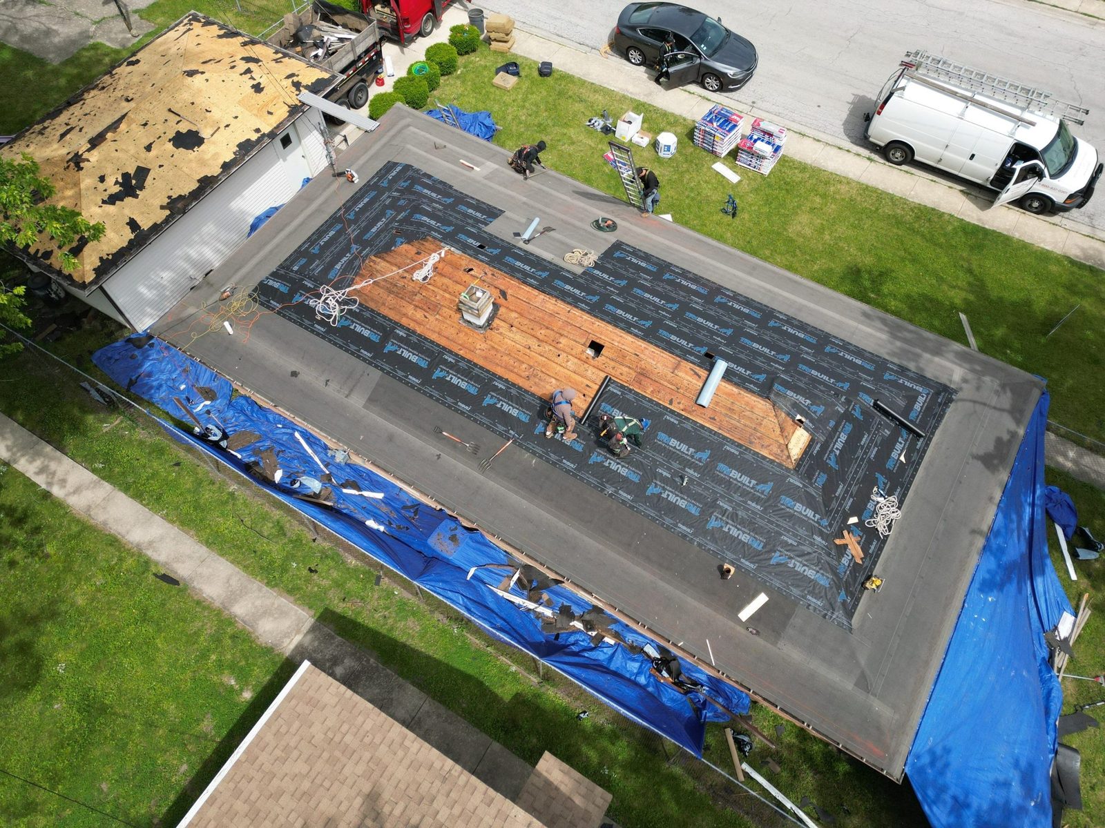 Roof replacement project — photo 6