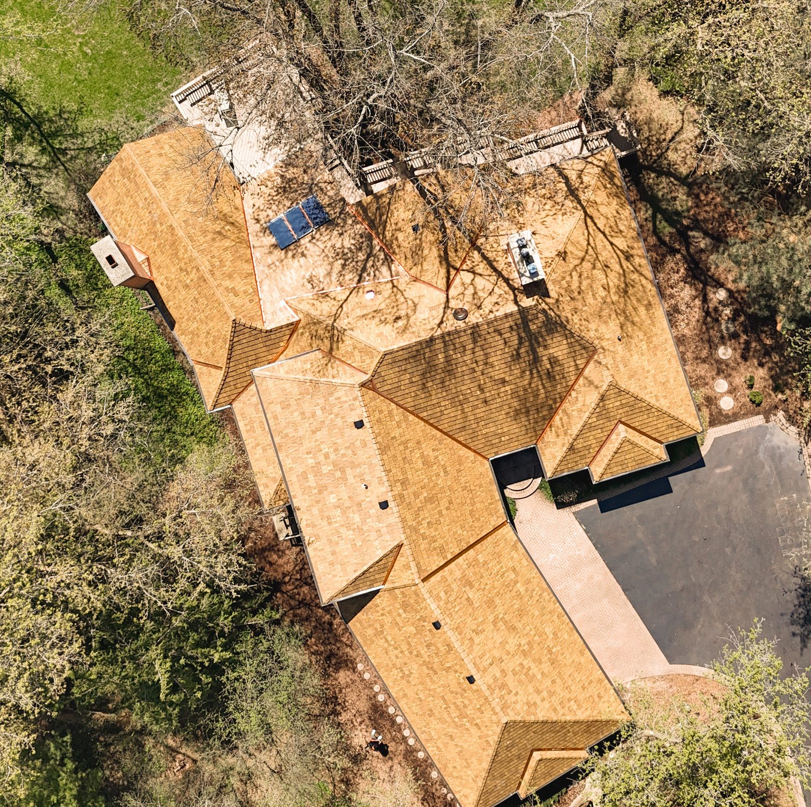 Roof replacement and copper flashing — photo 3