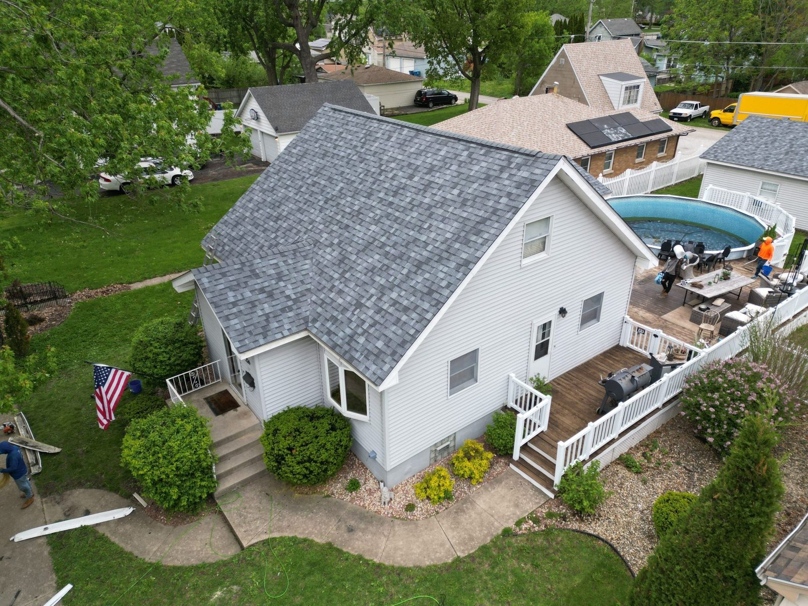Roof replacement — photo 2