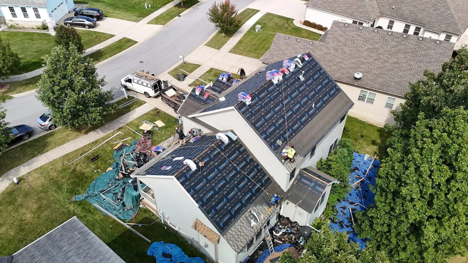 Roof replacement — photo 2