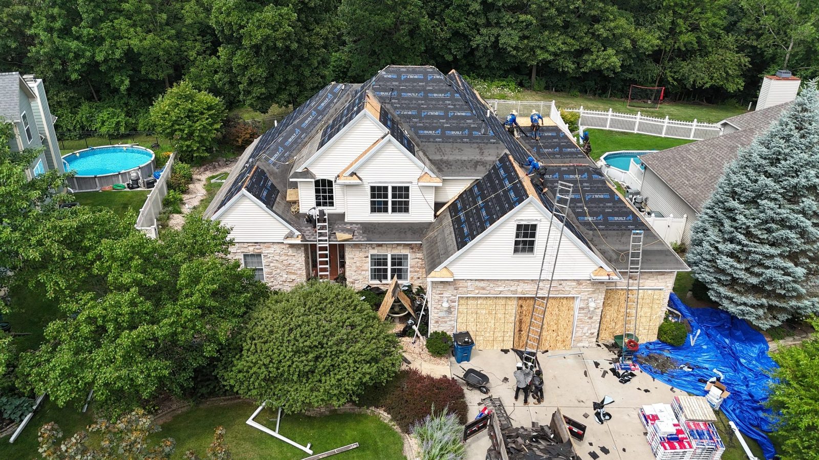 Roof replacement — photo 3
