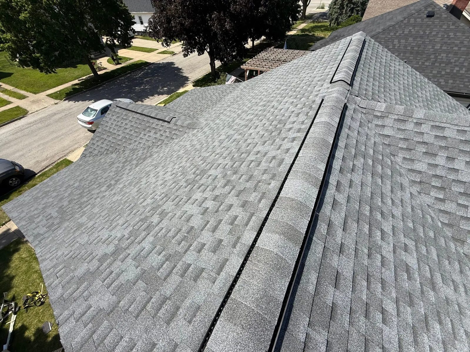 Roofing with GAF and gutters replacement — photo 8