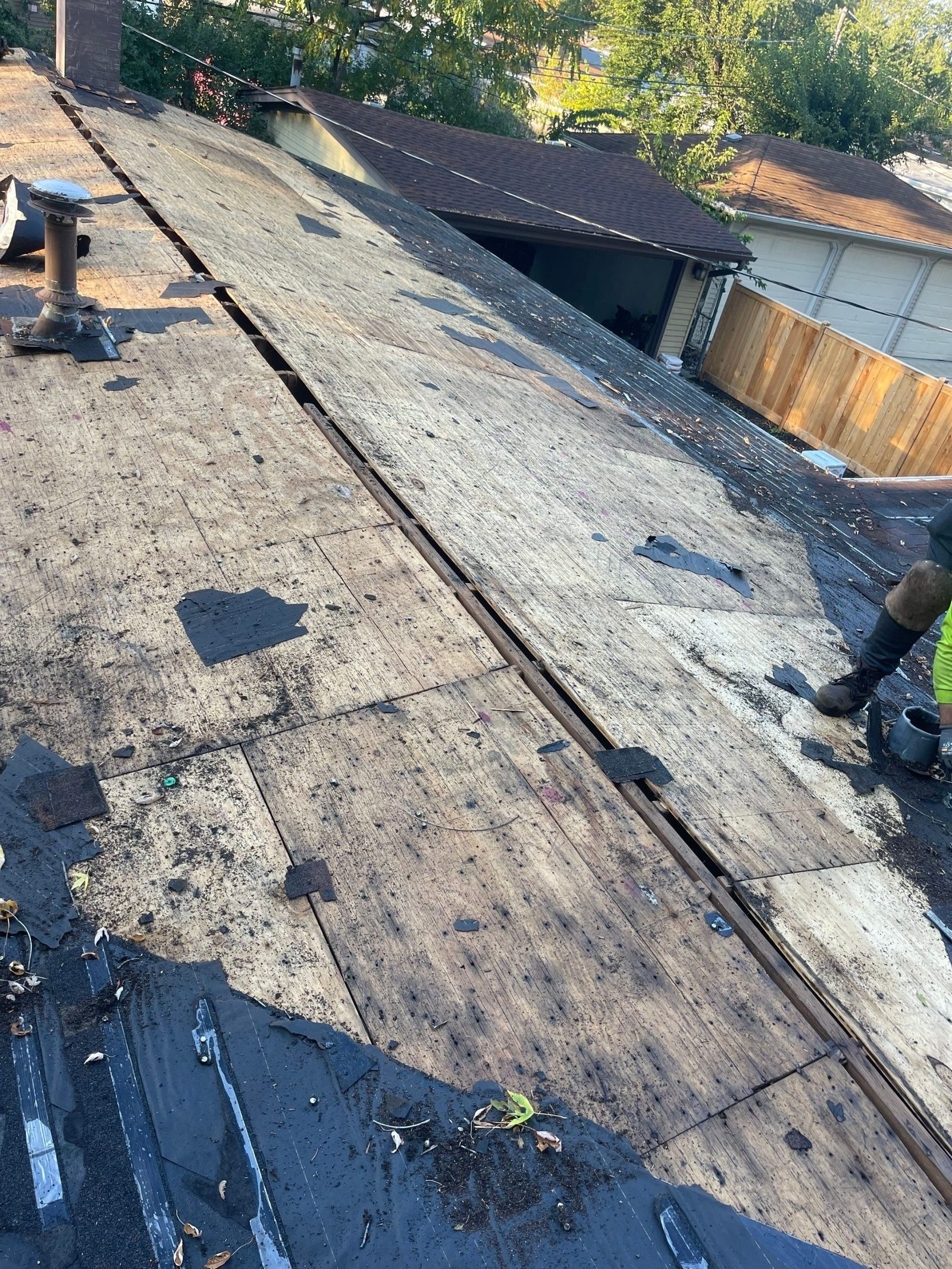 Roof replacement — photo 2