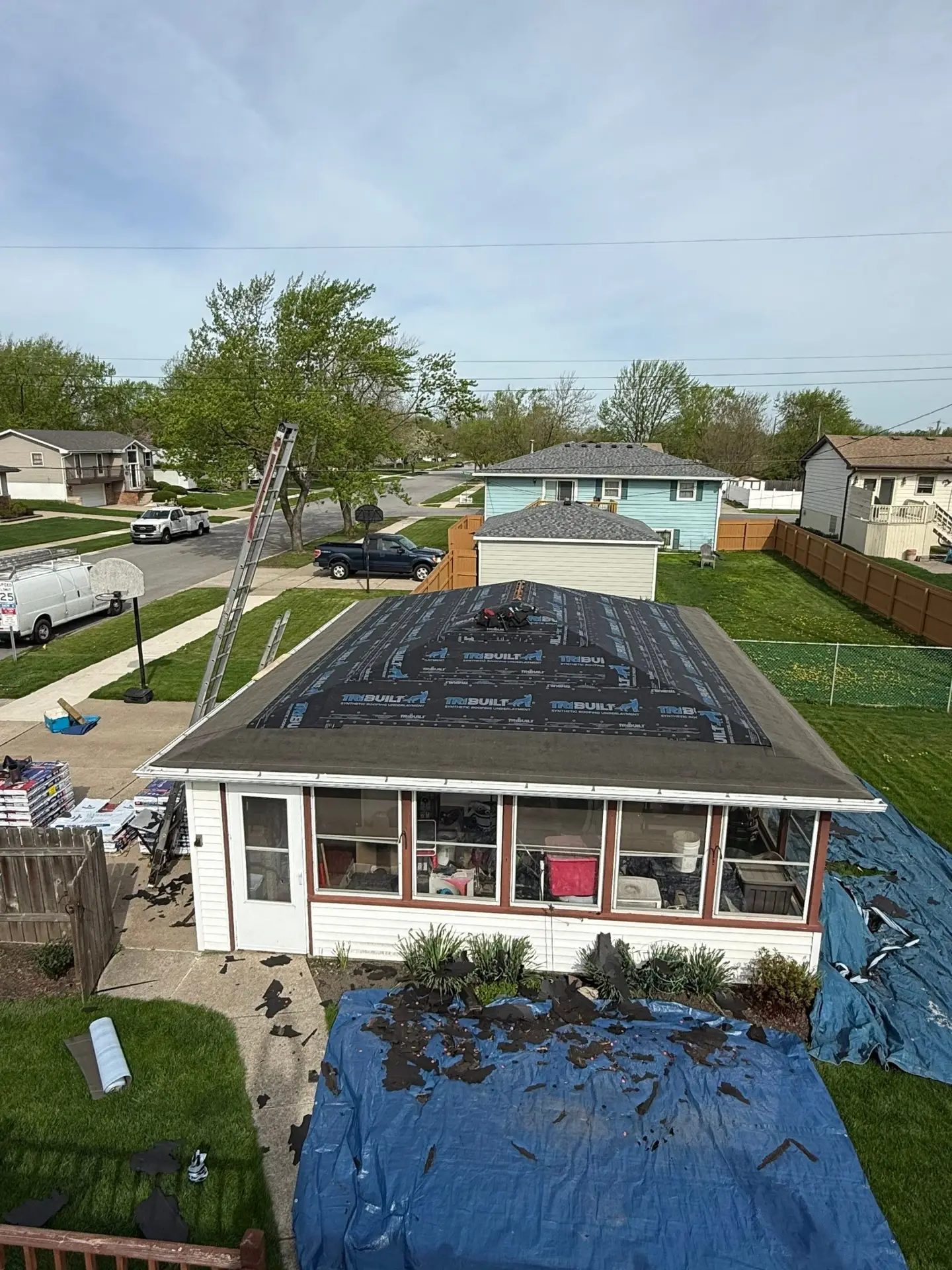 House and garage roof replacement — photo 7