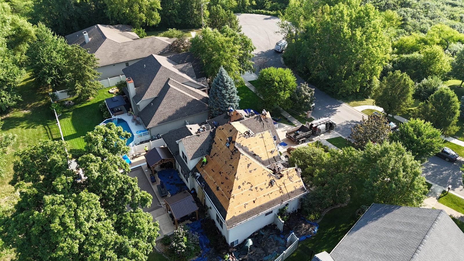 Roof replacement — photo 2