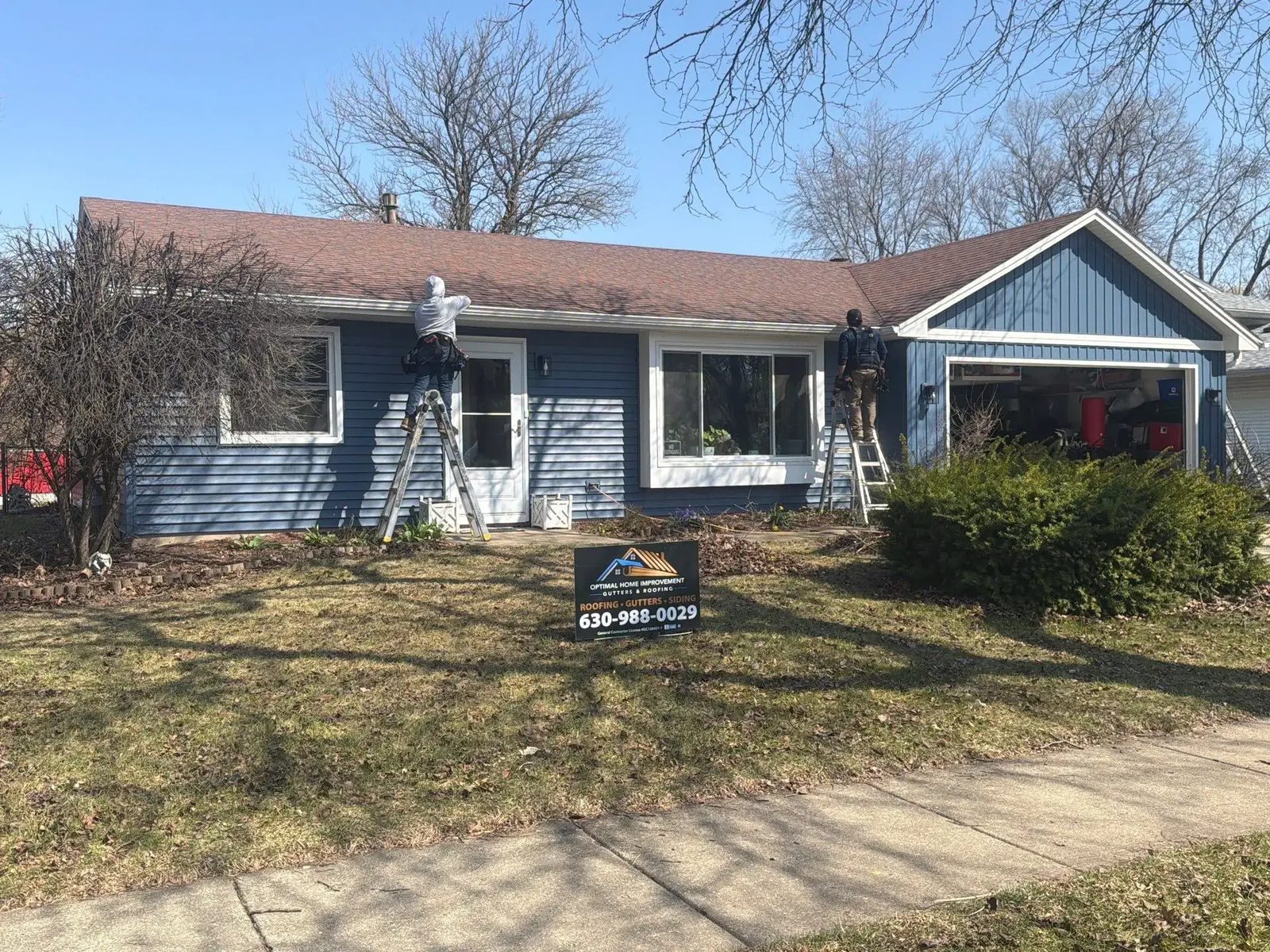 Siding & gutters replacement — photo 3