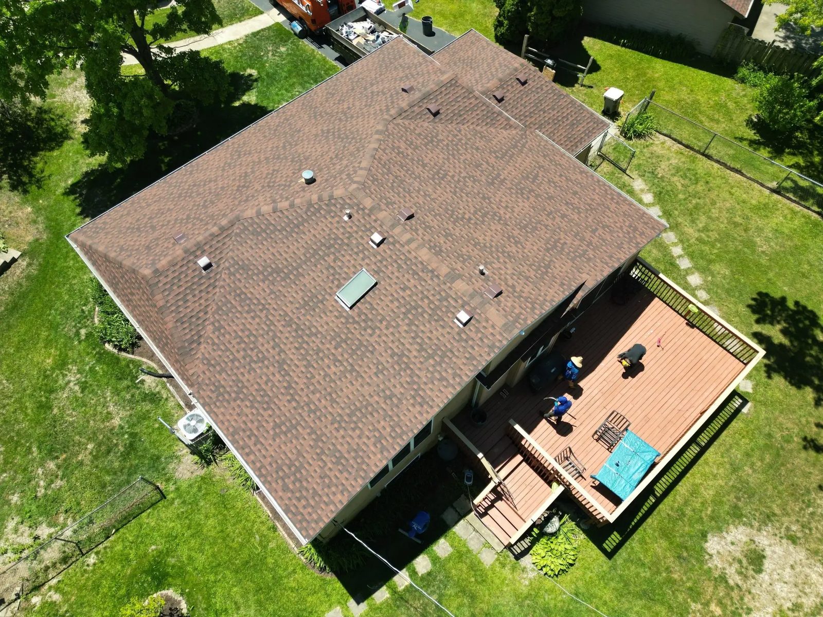 Roofing with GAF and gutters — photo 3