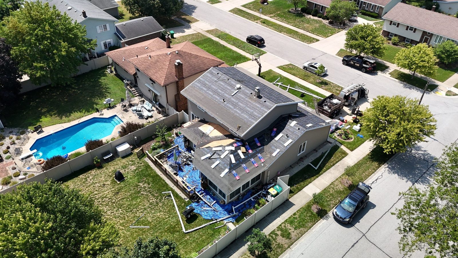 Roof replacement — photo 2
