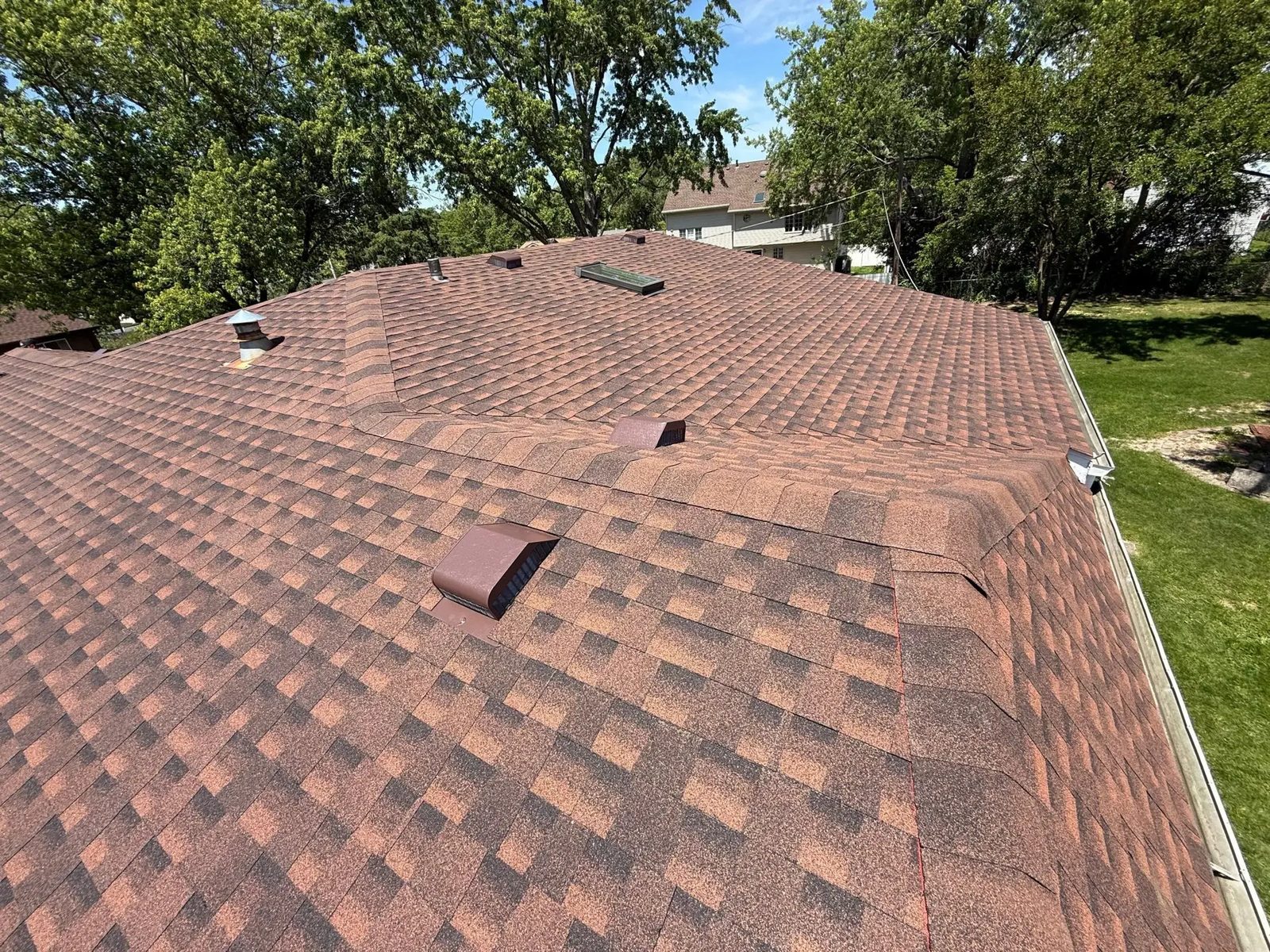 Roofing with GAF and gutters — photo 9