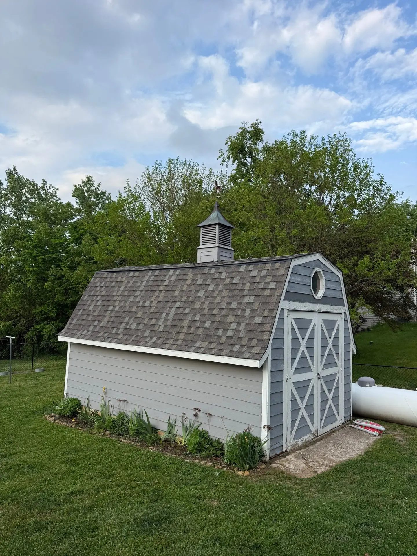 Roofing, copper chimney cap and copper awning — photo 7