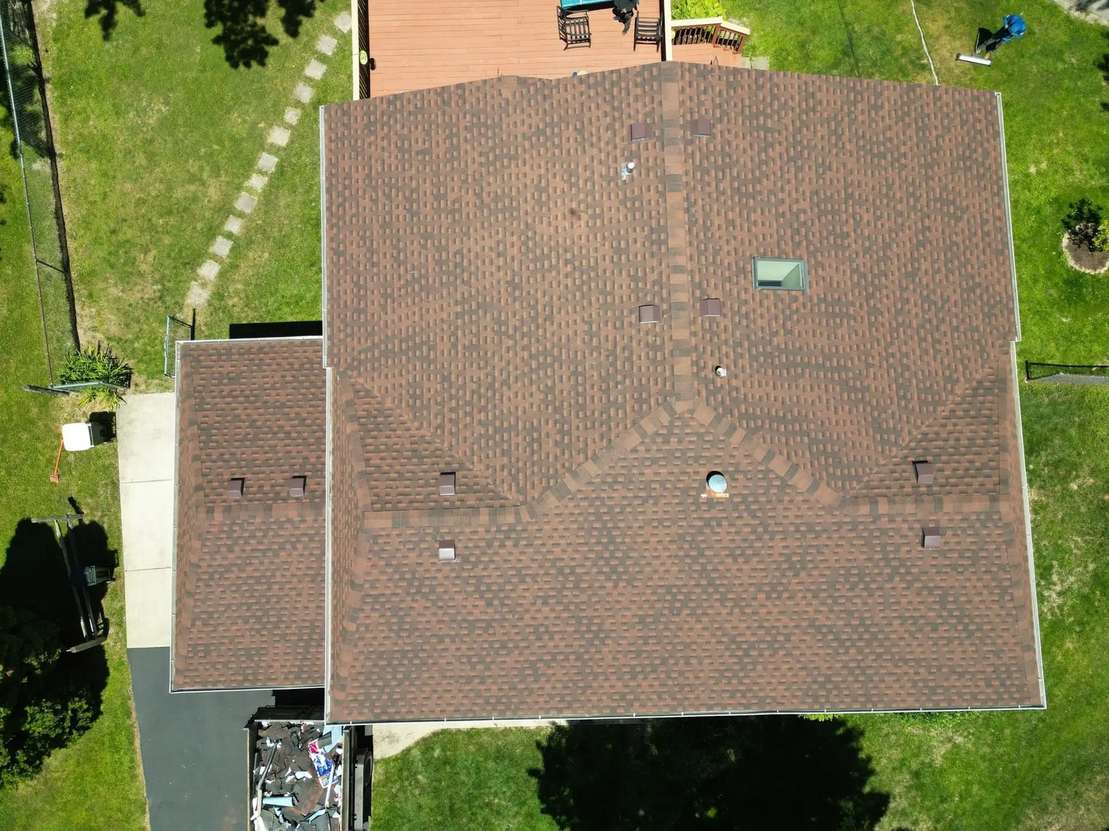 Roofing with GAF and gutters — photo 5