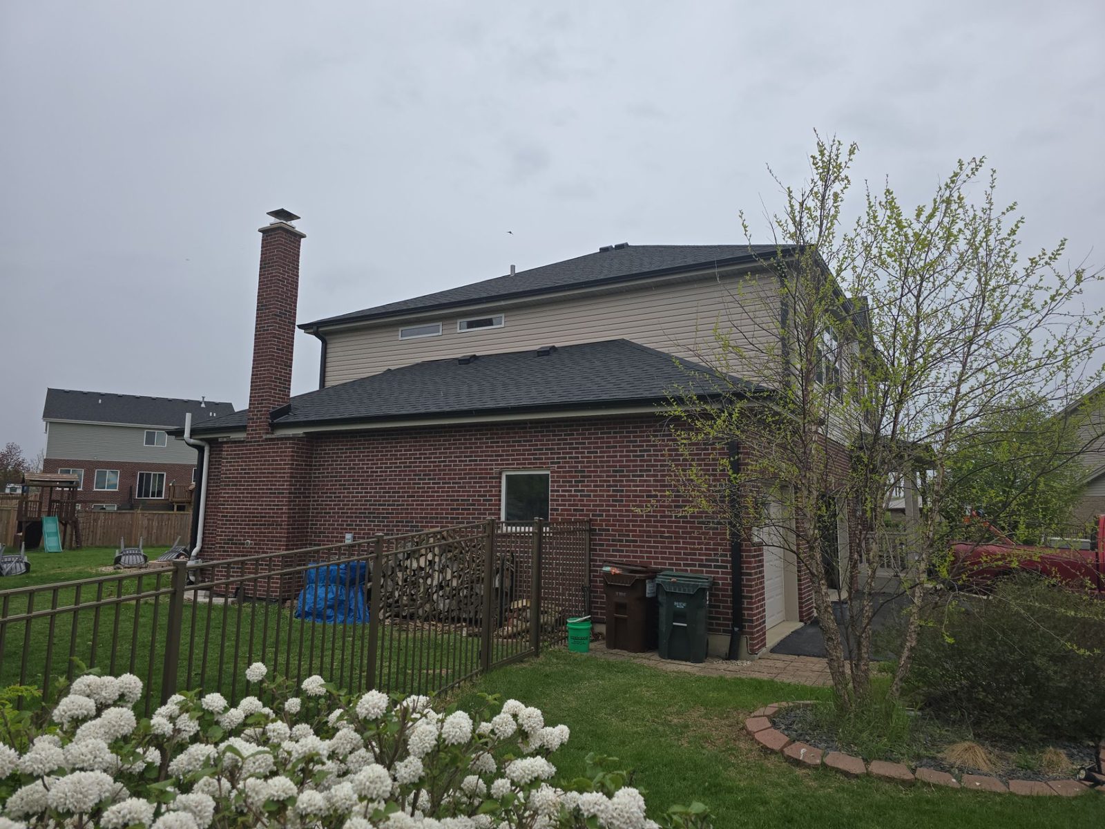 Gutter and roof replacement — photo 6