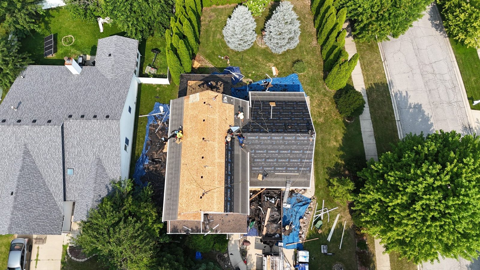 Roof replacement — photo 2