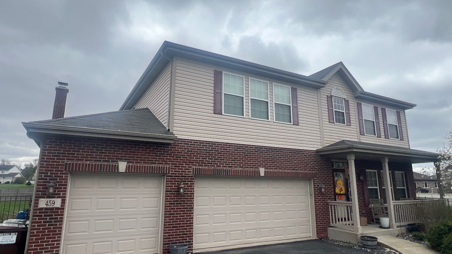 Gutter and roof replacement — photo 8