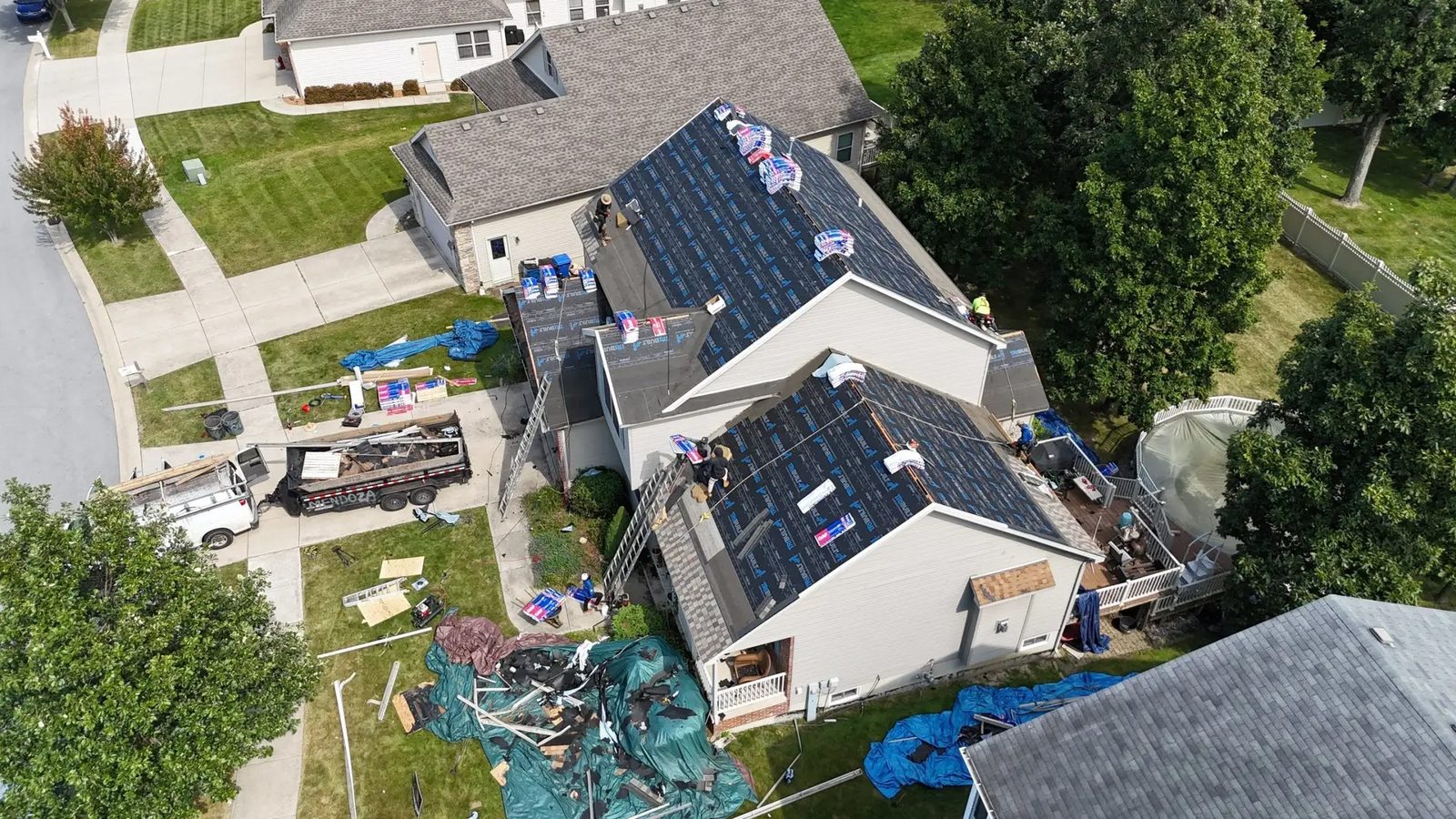 Roof replacement — photo 3