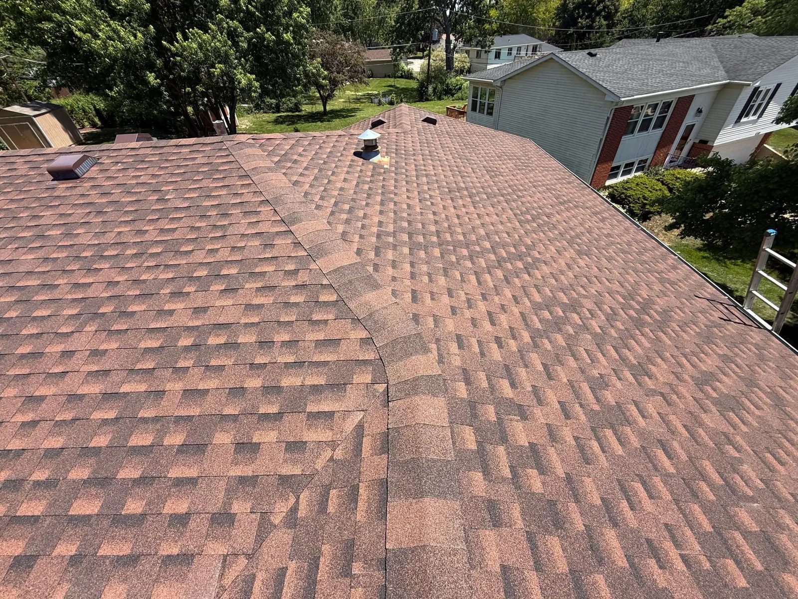 Roofing with GAF and gutters — photo 8