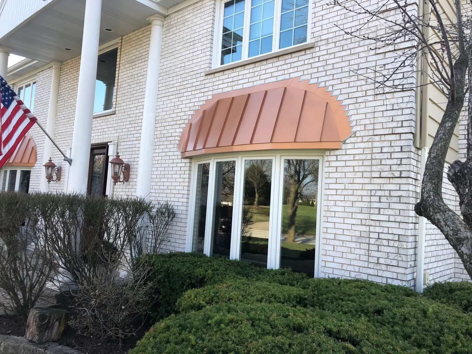 Copper awnings — photo 2