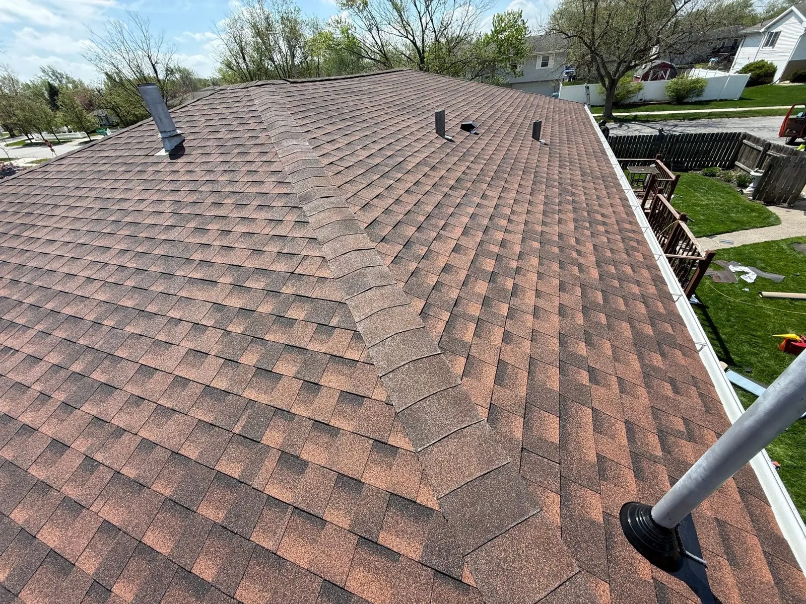 House and garage roof replacement — photo 10