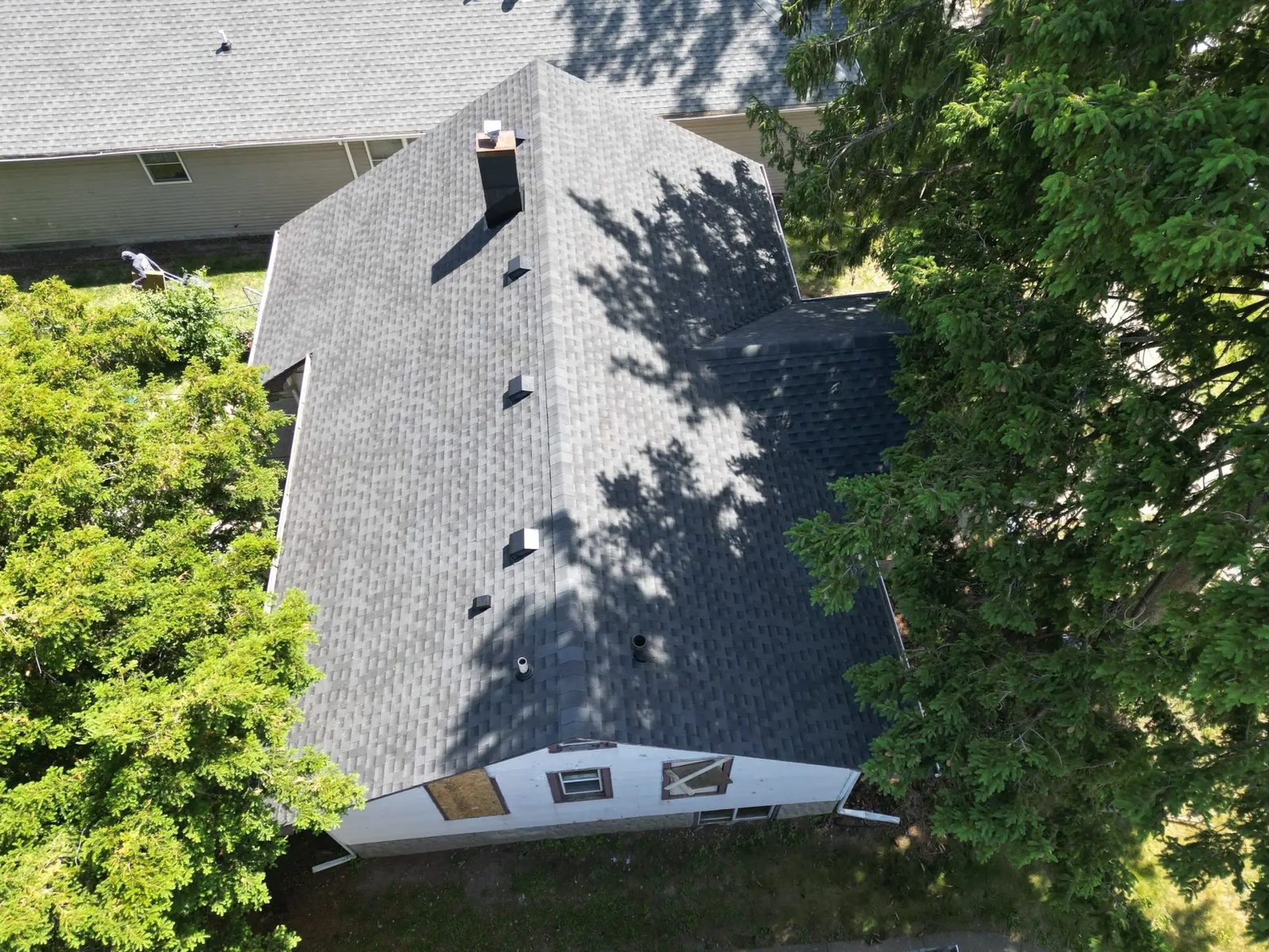 Roofing with GAF and gutters replacement — photo 6