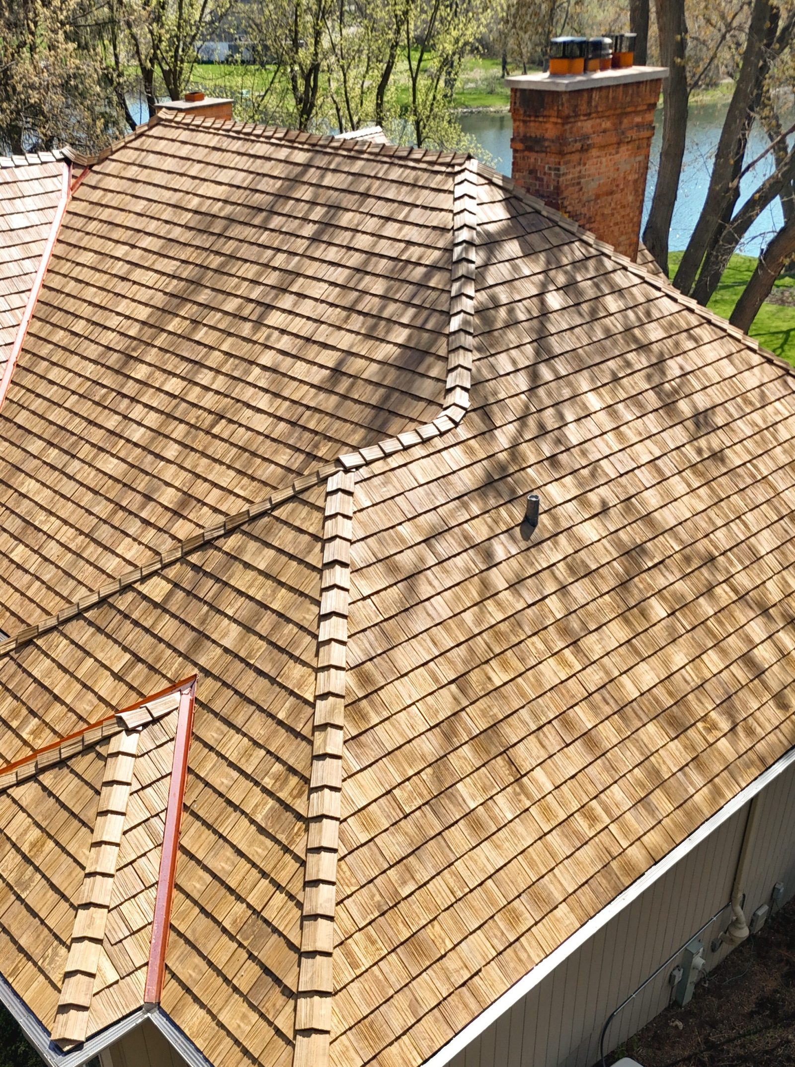 Roof replacement and copper flashing — photo 7