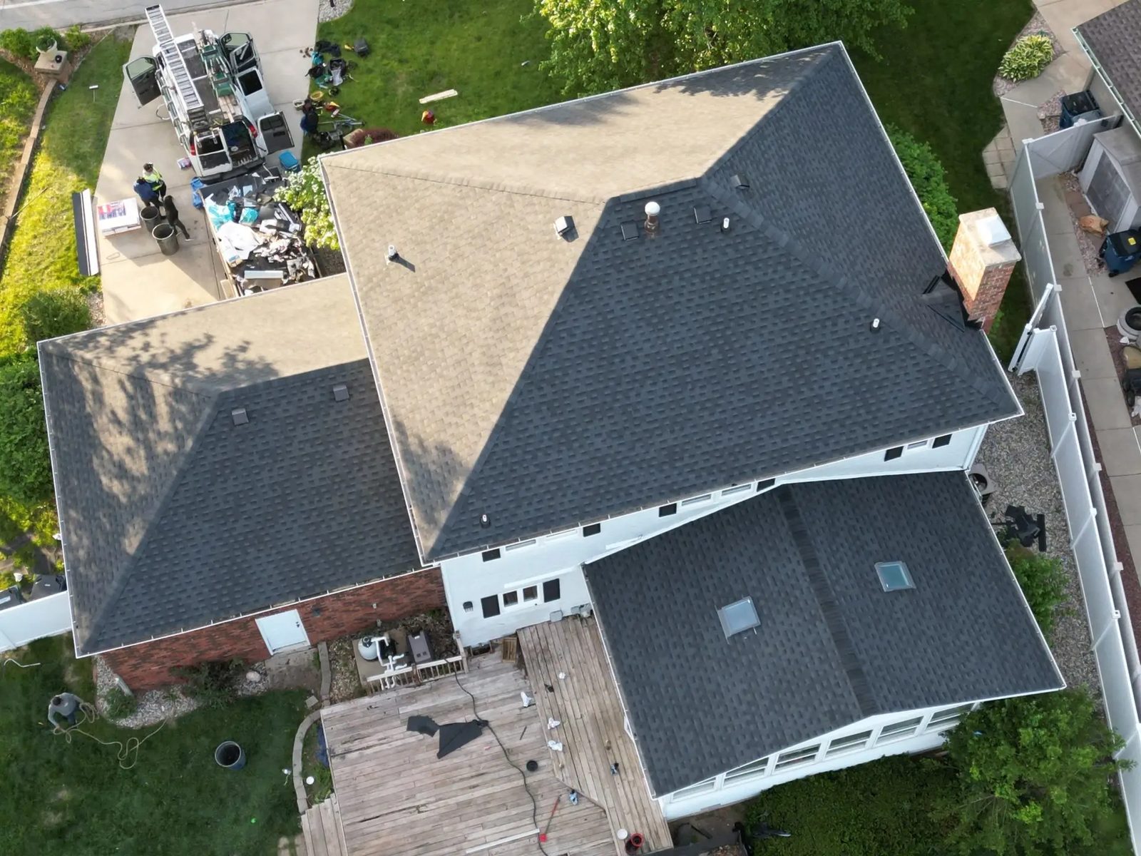 Roof replacement — photo 2
