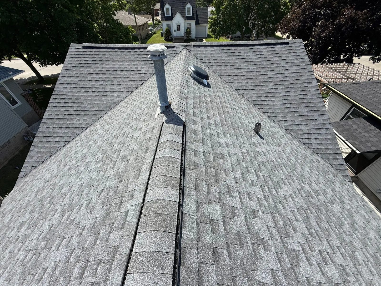 Roofing with GAF and gutters replacement — photo 7