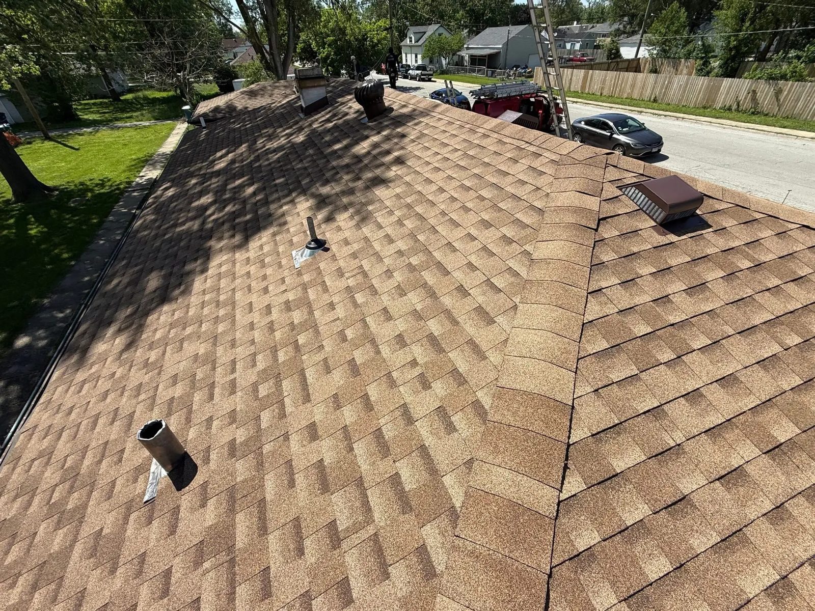 Roof replacement project — photo 3