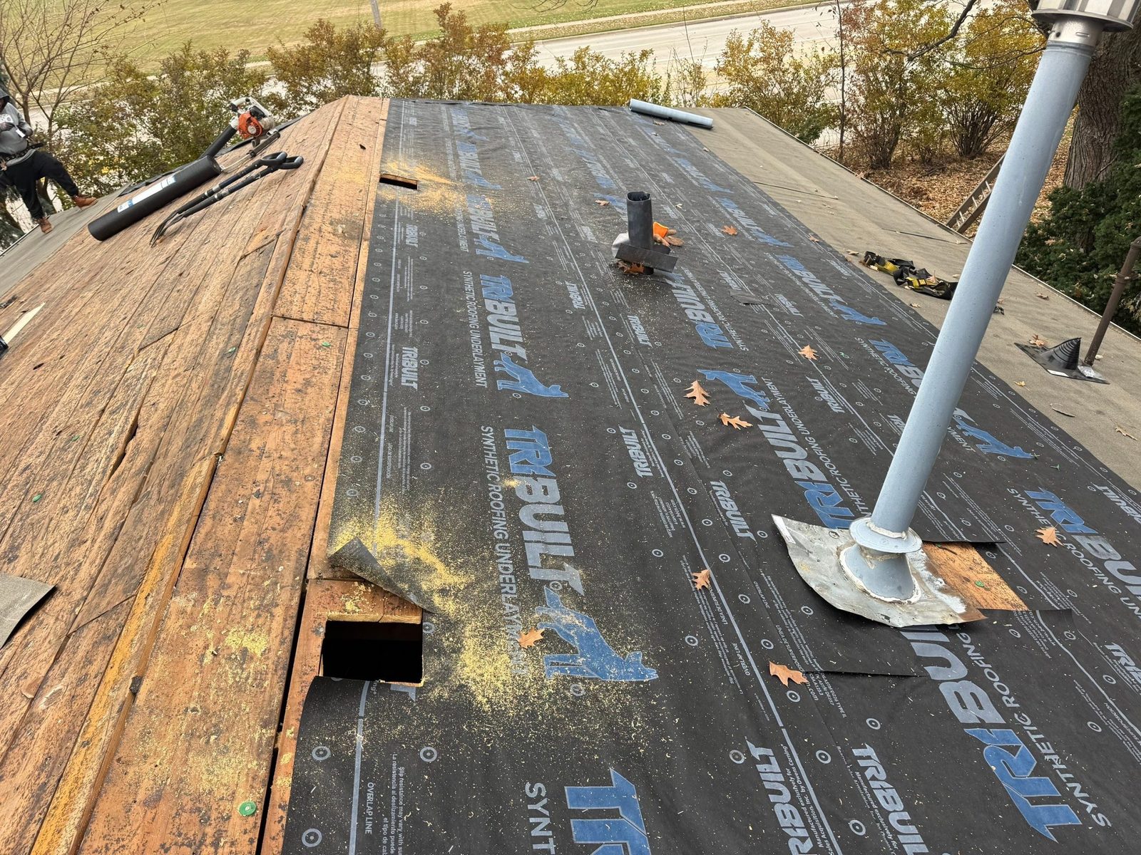 Roof replacement — photo 2